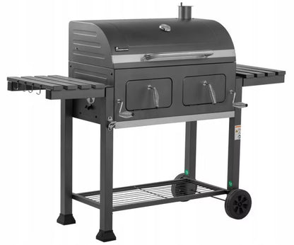 Kuglegrill Kulgrill NEW KOMFORT XL 164x69 cm Sort