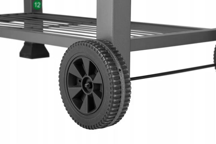 Kuglegrill Kulgrill NEW KOMFORT XL 164x69 cm Sort