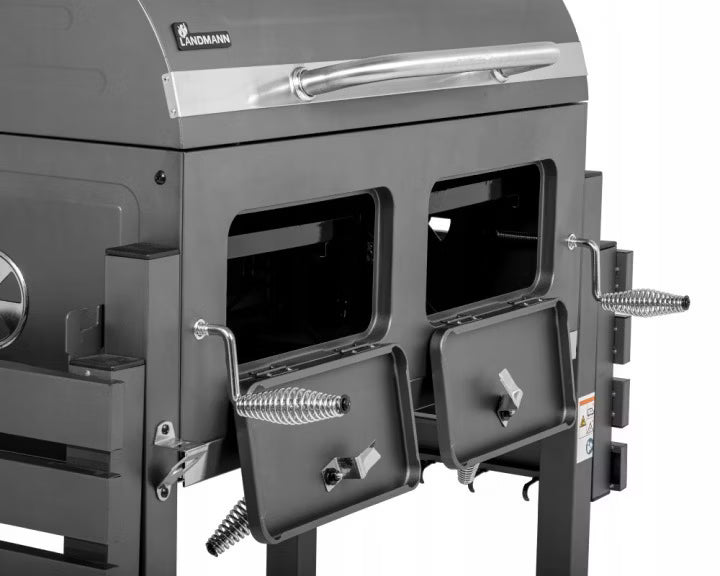Kuglegrill Kulgrill NEW KOMFORT XL 164x69 cm Sort