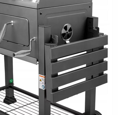 Kuglegrill Kulgrill NEW KOMFORT XL 164x69 cm Sort