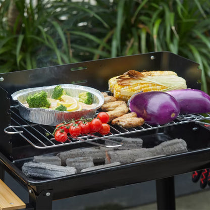 Kuglegrill Orford 84x40,5 cm Sort Stål