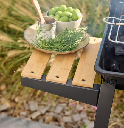 Kuglegrill Orford 84x40,5 cm Sort Stål