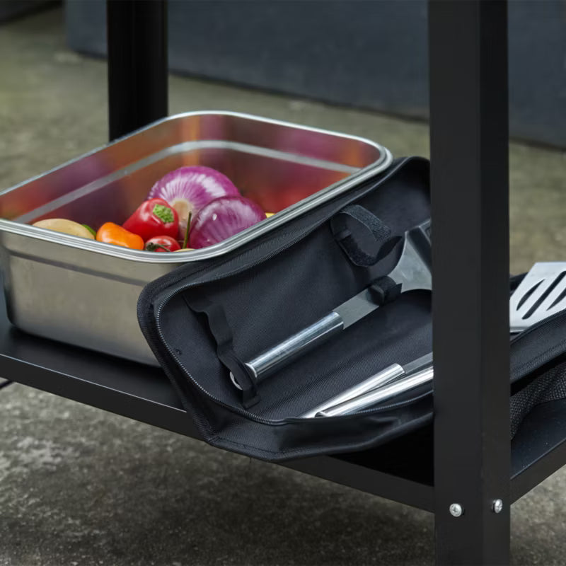 Kuglegrill Orford 84x40,5 cm Sort Stål