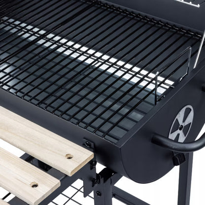 Kuglegrill OYA 103,5x67 cm Sort med Låg