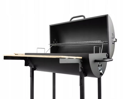 Kuglegrill OYA 103,5x67 cm Sort med Låg