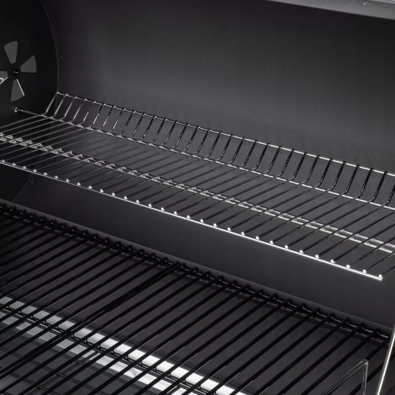 Kuglegrill OYA 103,5x67 cm Sort med Låg