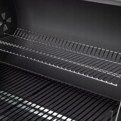 Kuglegrill OYA 103,5x67 cm Sort med Låg