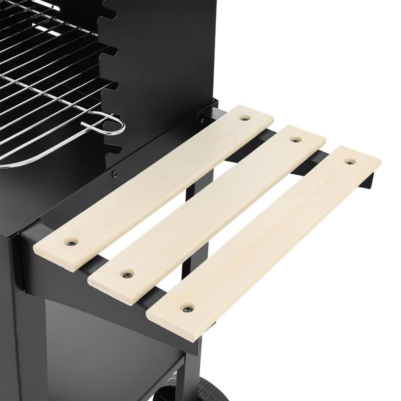 Kuglegrill Kulgrill på Hjul 95x32x85 cm Sort
