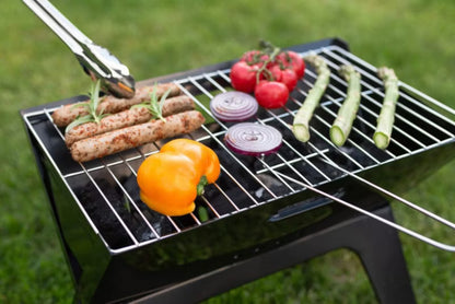 Kulgrill Sammenklappelig GC201 44x37 cm Sort