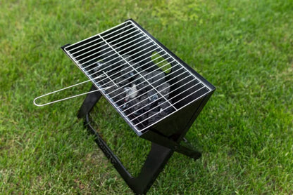 Kulgrill Sammenklappelig GC201 44x37 cm Sort