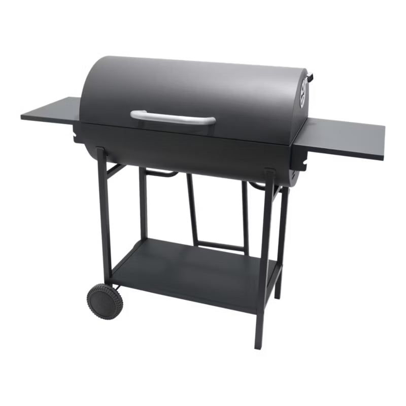 Kuglegrill Stockton 130x56,5 cm Sort Stål