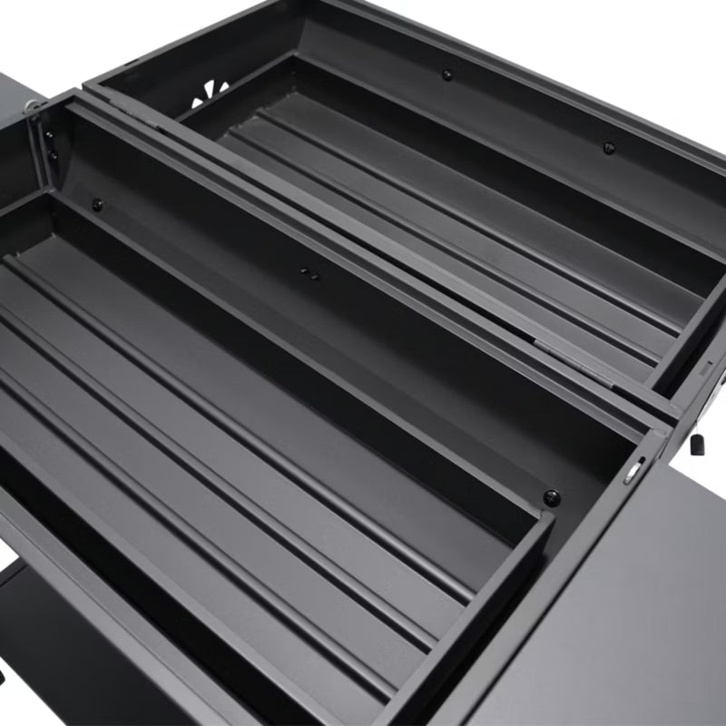 Kuglegrill Stockton 130x56,5 cm Sort Stål