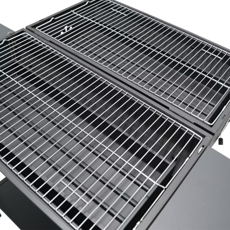 Kuglegrill Stockton 130x56,5 cm Sort Stål
