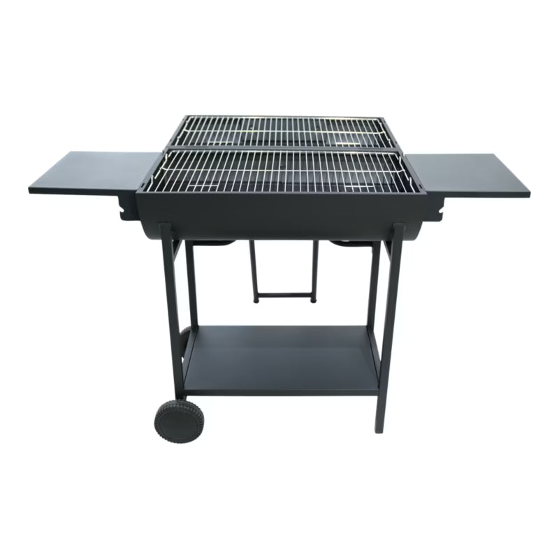 Kuglegrill Stockton 130x56,5 cm Sort Stål