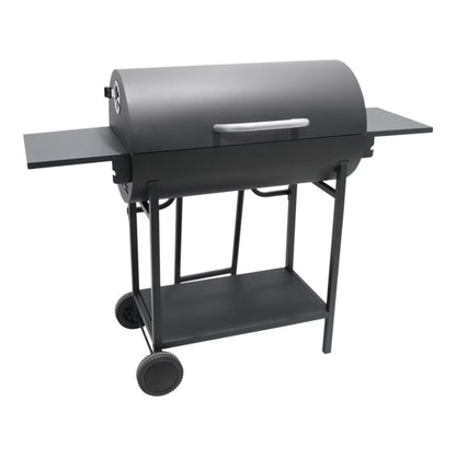 Kuglegrill Stockton 130x56,5 cm Sort Stål