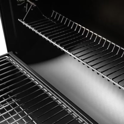 Kuglegrill Tøndegrill 115x60x94 cm Sort med Termometer