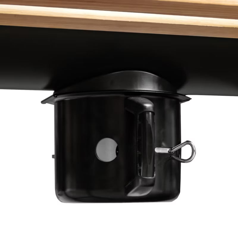 Kuglegrill Tøndegrill 115x60x94 cm Sort med Termometer