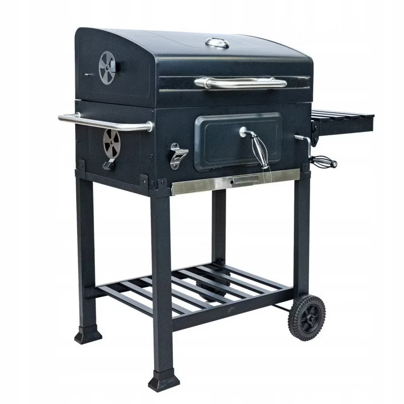 Kuglegrill Kulgrill VL-00656 105x64 cm Sort Stål