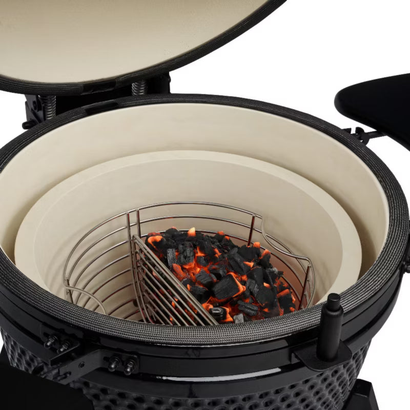 Kulkurv til Kamado Grill 36x36 cm Rustfrit Stål KRA44