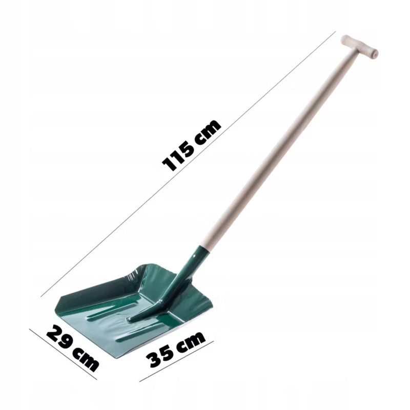Kullskovl 115 cm Metal Grøn