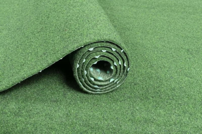 Kunstgræs Solid 300x300 cm Grøn 6 mm