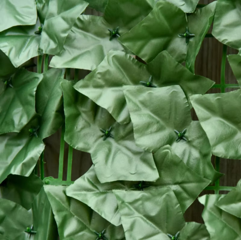 Kunstig Hæk Altanbeklædning 300x100 cm Grøn