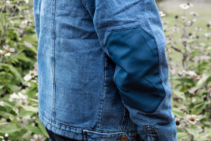 Varmforet denimjakke NEO TOOLS DENIM klassisk, str. XL, navyblå, 1 stk.