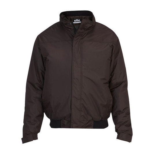 Burr Site varm foret jakke sort L