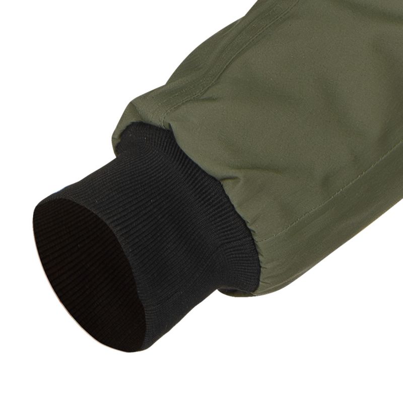 Vatteret outdoorjakke med hætte NEO TOOLS serie OUTDOOR str. XXL grøn 1 stk.