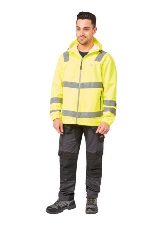 Site Harvell refleksjakke gul XL
