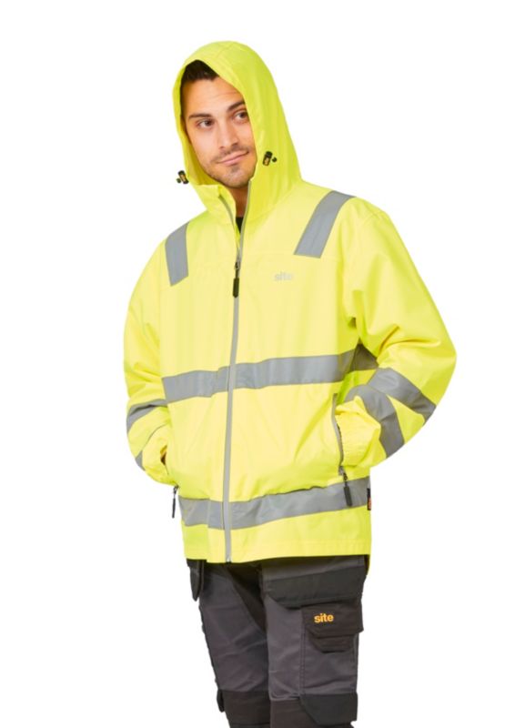 Site Harvell refleksjakke gul XXL