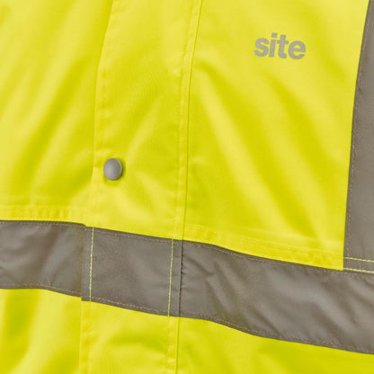 Reflekterende jakke Site Shackley gul L
