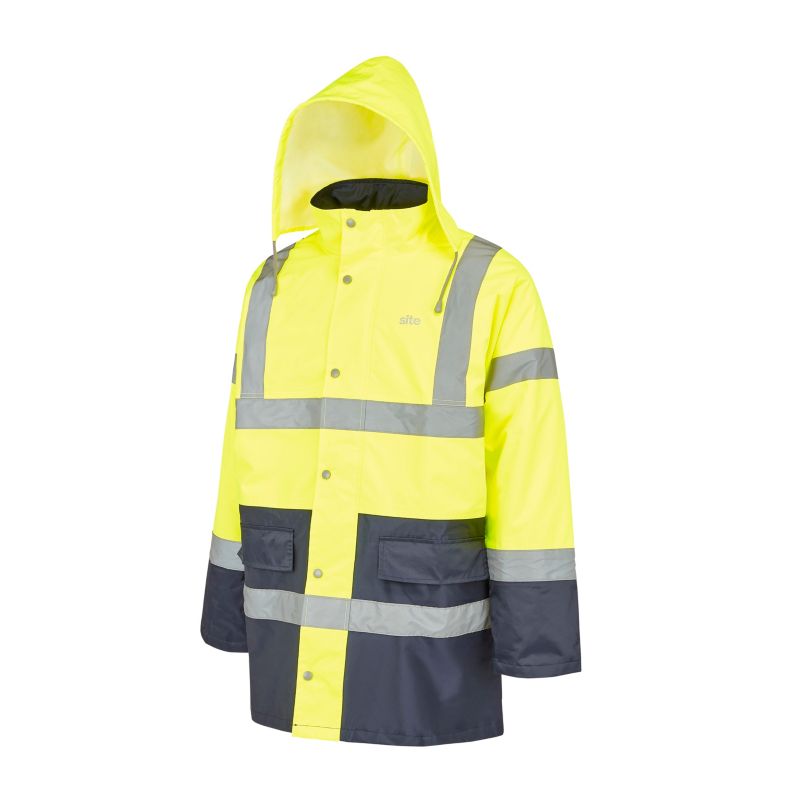 Site Shackley refleksjakke gul S