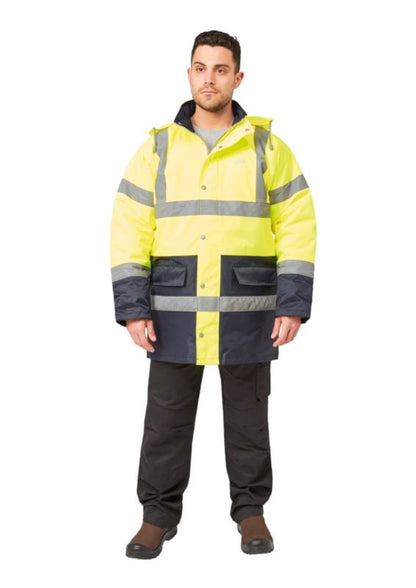 Site Shackley refleksjakke gul S