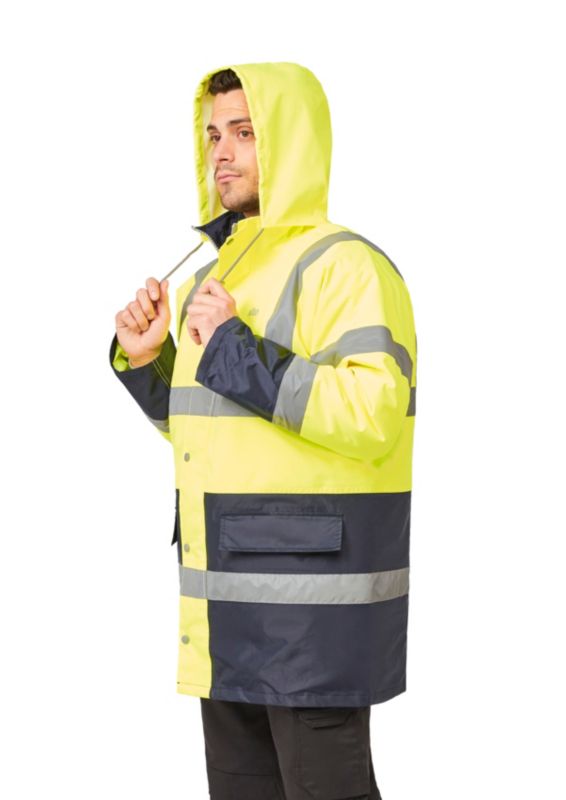 Reflekterende jakke Site Shackley gul XXL