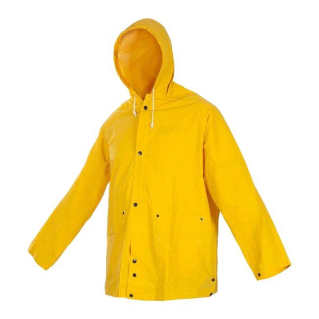 Regnjakke XXXL gul