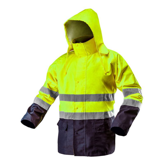 NEO TOOLS arbejdssjakke med høj synlighed str. S gul 1 stk.