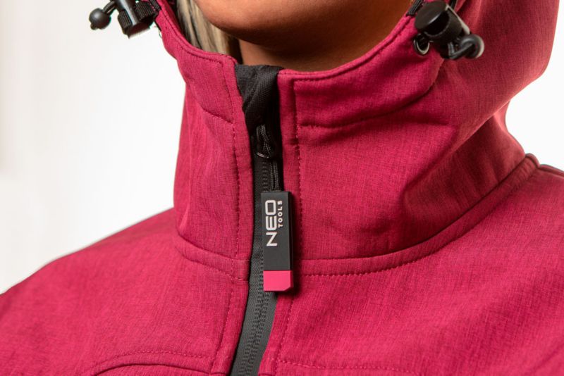 Dame softshell-jakke NEO TOOLS Woman Line str. XXL pink 1 stk.
