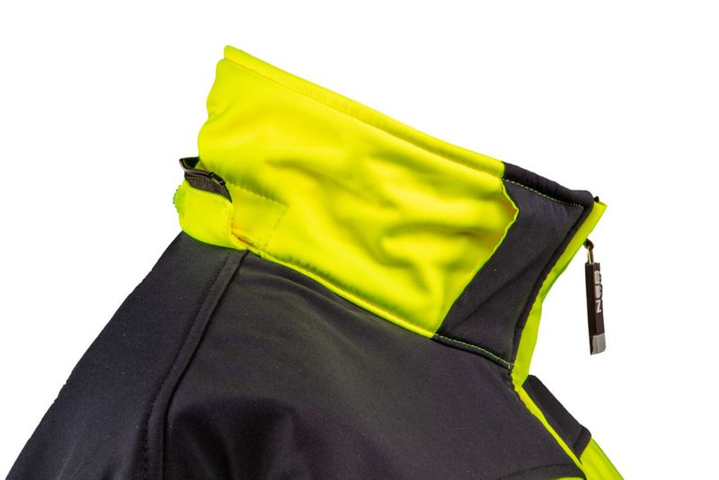 NEO TOOLS softshell-jakke med høj synlighed str. XXL gul 1 stk.