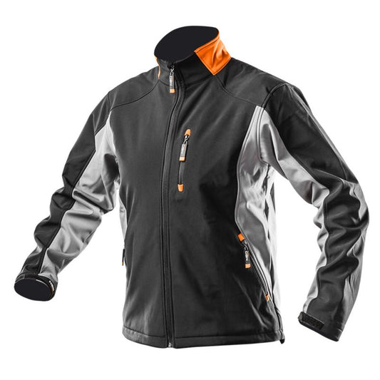 Neo Tools softshell-jakke vandtæt og vindtæt str. XXL sort 1 stk.