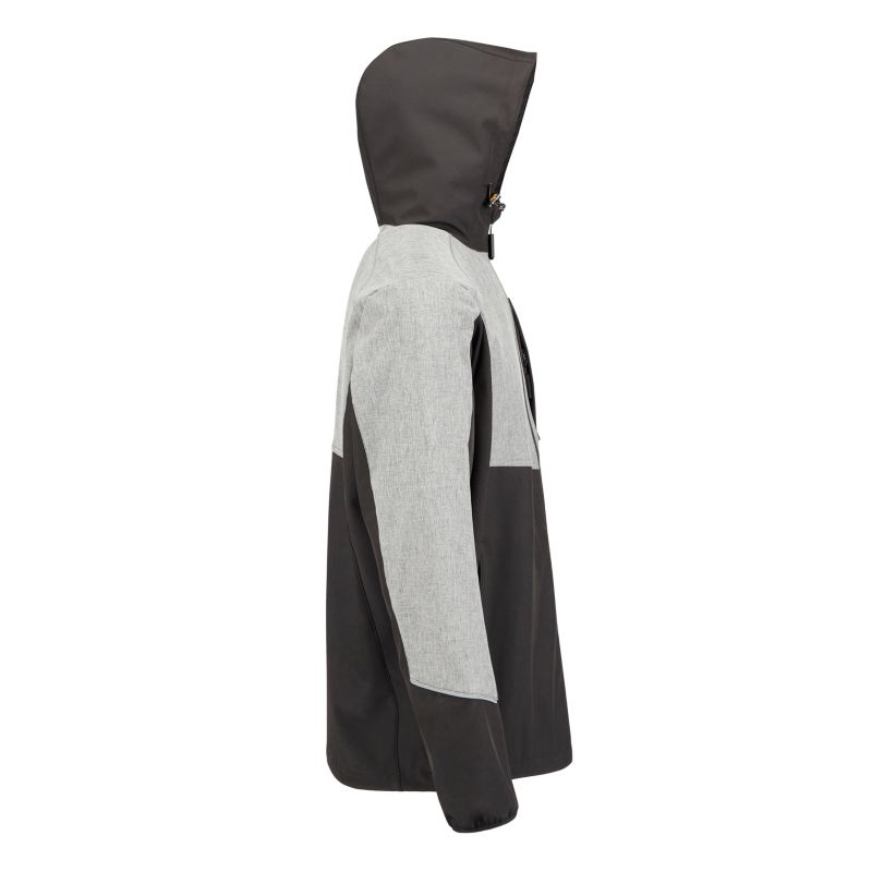 Softshell-jakke Site Cladwel sort-grå L