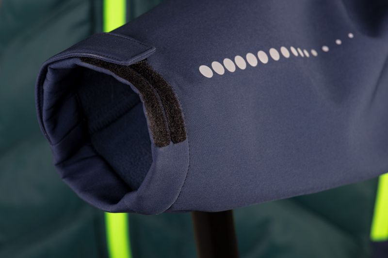 Softshell-jakke med isolering NEO TOOLS Premium-serie str. M marineblå 1 stk.
