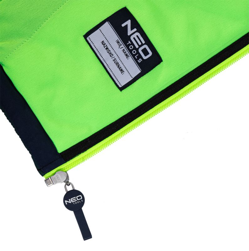 Softshell-jakke med isolering NEO TOOLS Premium-serie str. M marineblå 1 stk.