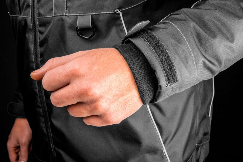 NEO TOOLS vinterarbejdsjakke vind- og vandtæt str. XL sort 1 stk.