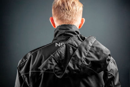 NEO TOOLS vinterarbejdsjakke vind- og vandtæt, str. XXL, sort, 1 stk.