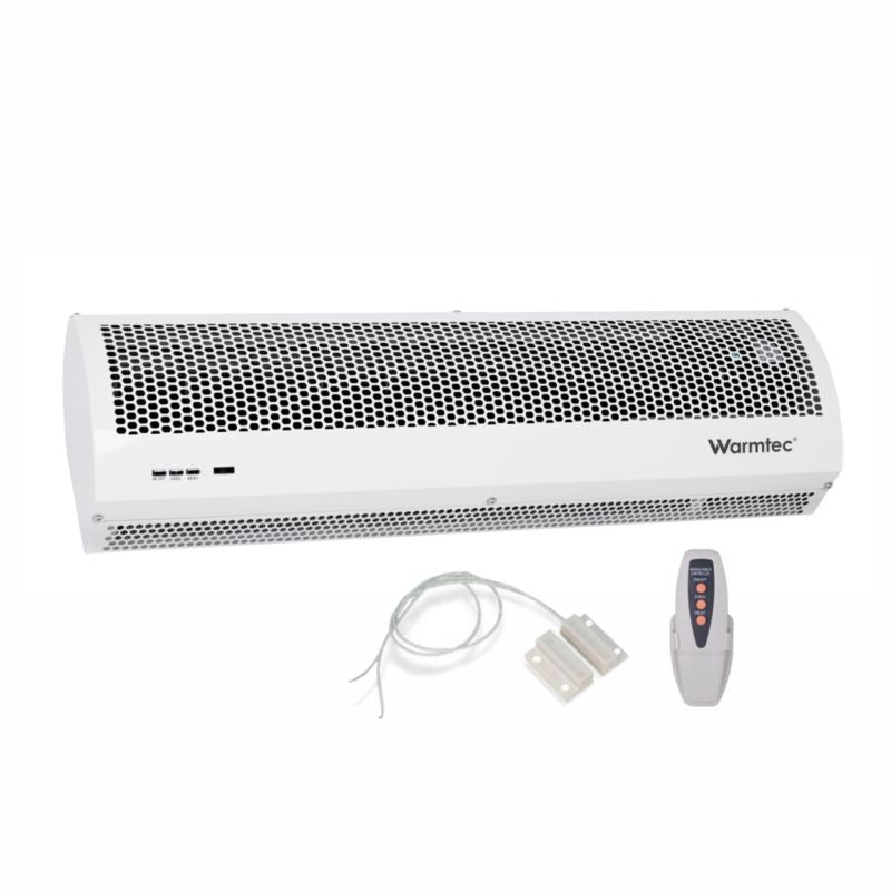 Lufttæppe 4kW 80 cm Hvid med Dørsensor WRS-04S