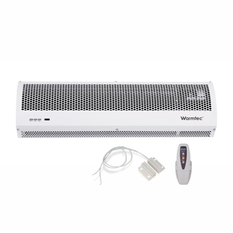 Lufttæppe 4kW 80 cm Hvid med Dørsensor WRS-04S