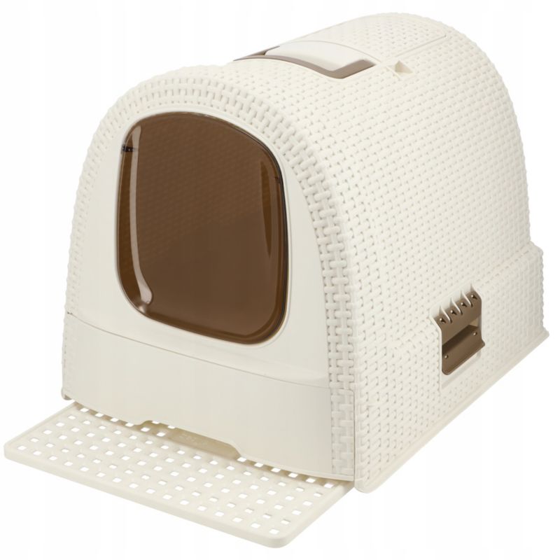 Curver Pet Life kattebak med skovl, beige