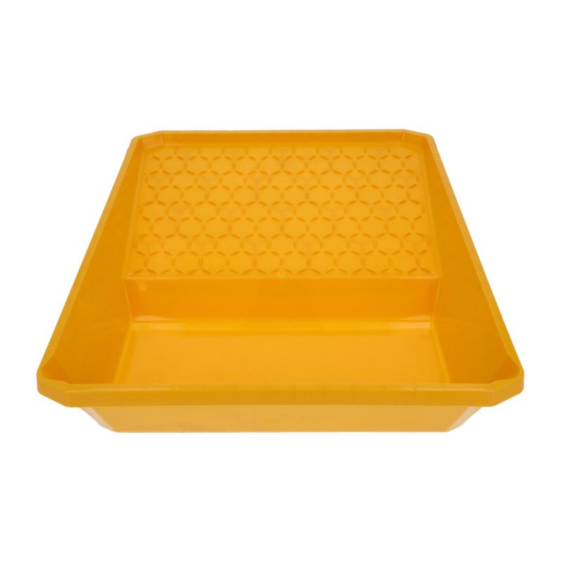 Hardy malerbakke 37 x 34 cm gul