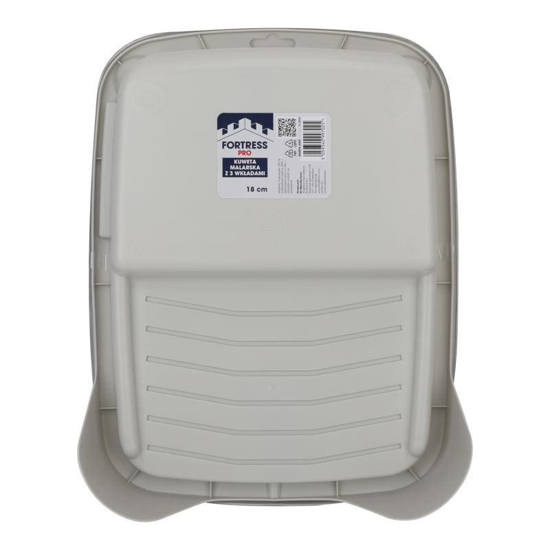 Fortress Pro malerbakke 180 mm med 3 indsatsdele